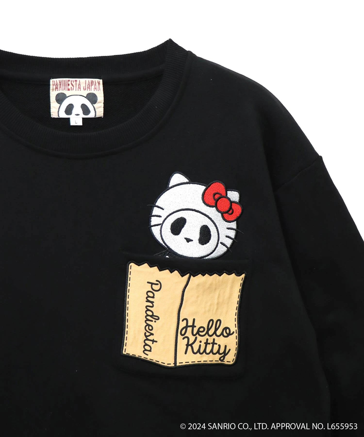 PANDIESTA(パンディエスタ) |SB Hello Kitty Pandiesta なりきりキティ＆なりきりパンダ スウェット トレーナー (564407 MENS)