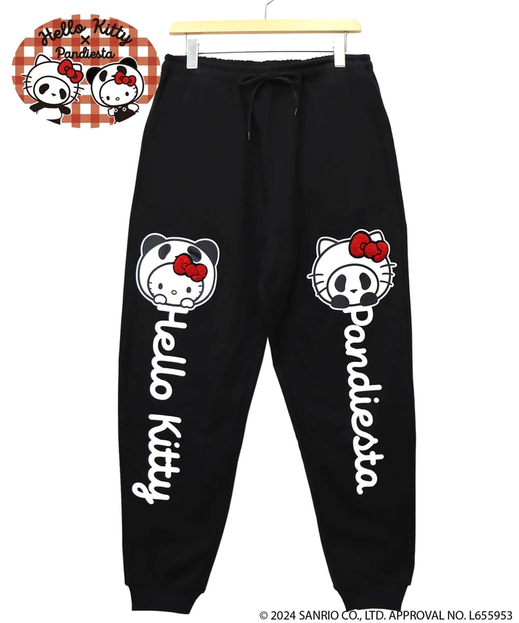 PANDIESTA(パンディエスタ) |SB Hello Kitty Pandiesta なりきりキティ＆なりきりパンダ スウェット パンツ (564408 MENS)