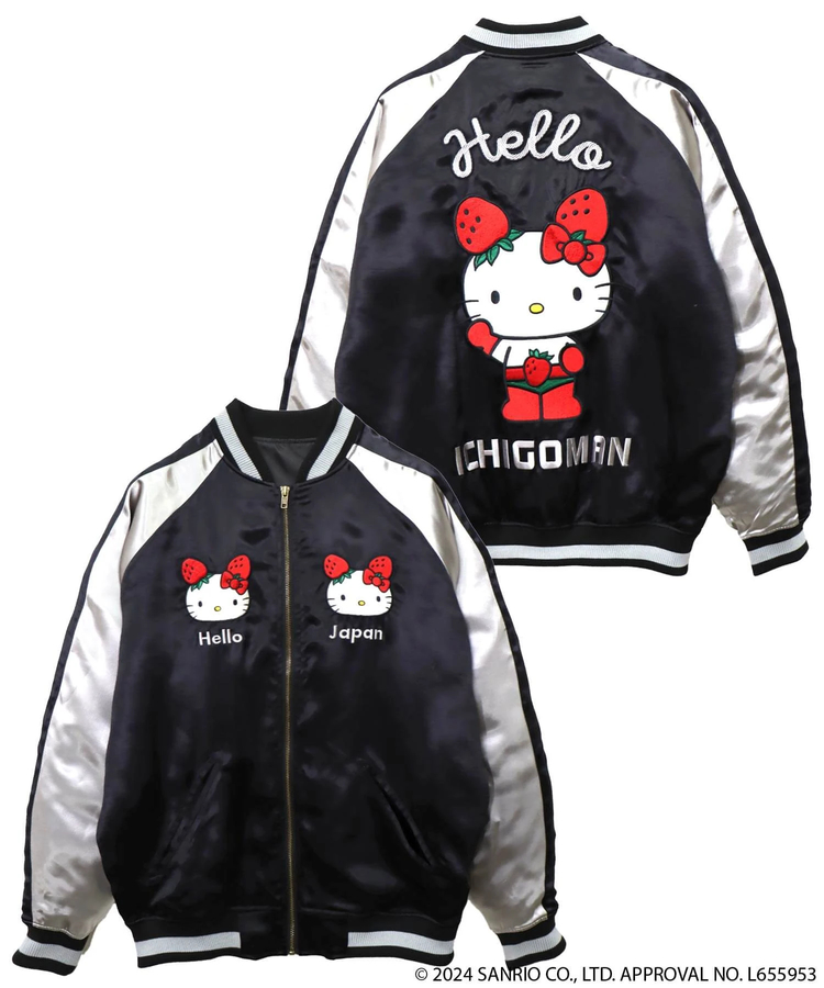 PANDIESTA(パンディエスタ) |SB Hello Kitty LOWBLOW KNUCKLE ICHIGOMAN スカジャン(564404 MENS)