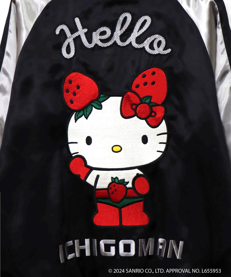 PANDIESTA(パンディエスタ) |SB Hello Kitty LOWBLOW KNUCKLE ICHIGOMAN スカジャン(564404 MENS)