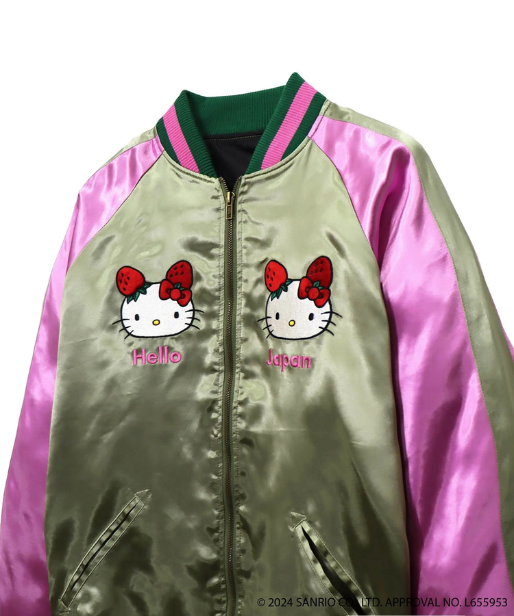PANDIESTA(パンディエスタ) |SB Hello Kitty LOWBLOW KNUCKLE ICHIGOMAN スカジャン(564404 MENS)