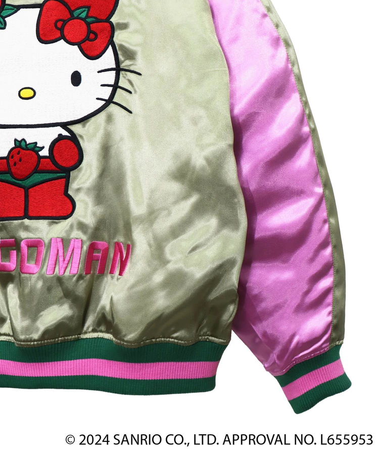 PANDIESTA(パンディエスタ) |SB Hello Kitty LOWBLOW KNUCKLE ICHIGOMAN スカジャン(564404 MENS)