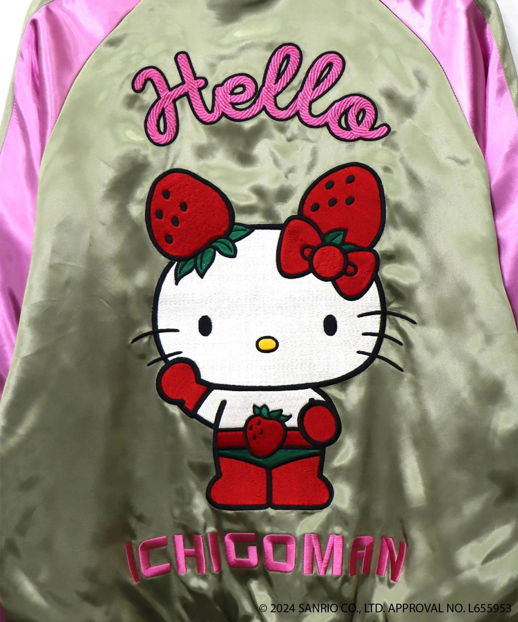 PANDIESTA(パンディエスタ) |SB Hello Kitty LOWBLOW KNUCKLE ICHIGOMAN スカジャン(564404 MENS)