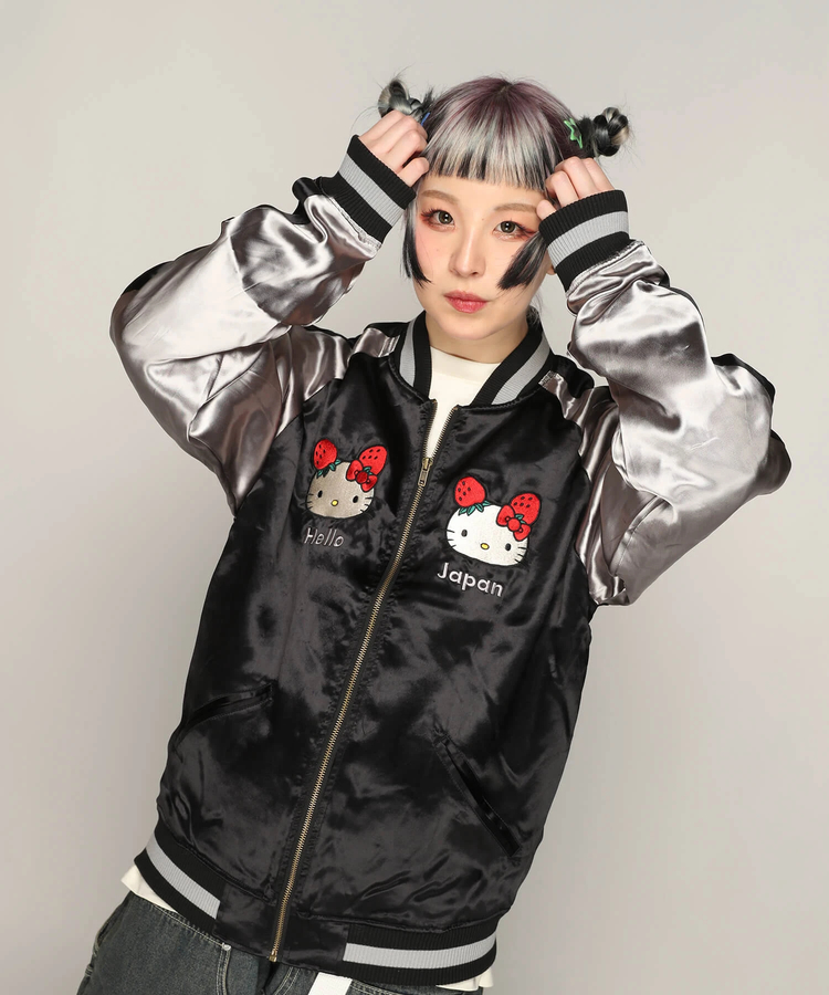 PANDIESTA(パンディエスタ) |SB Hello Kitty LOWBLOW KNUCKLE ICHIGOMAN スカジャン(564404 MENS)