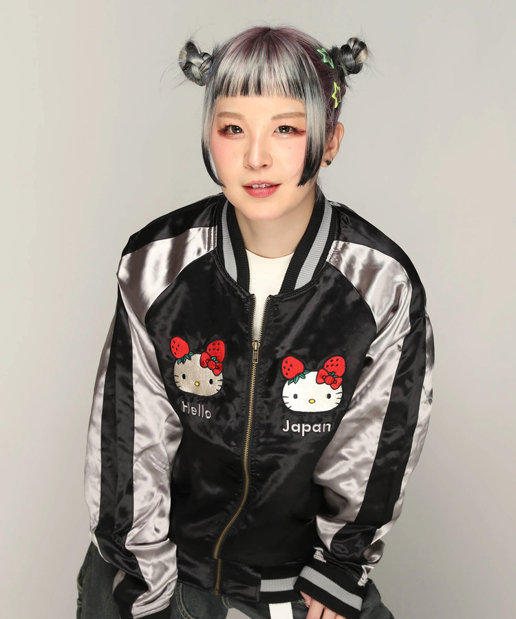 PANDIESTA(パンディエスタ) |SB Hello Kitty LOWBLOW KNUCKLE ICHIGOMAN スカジャン(564404 MENS)