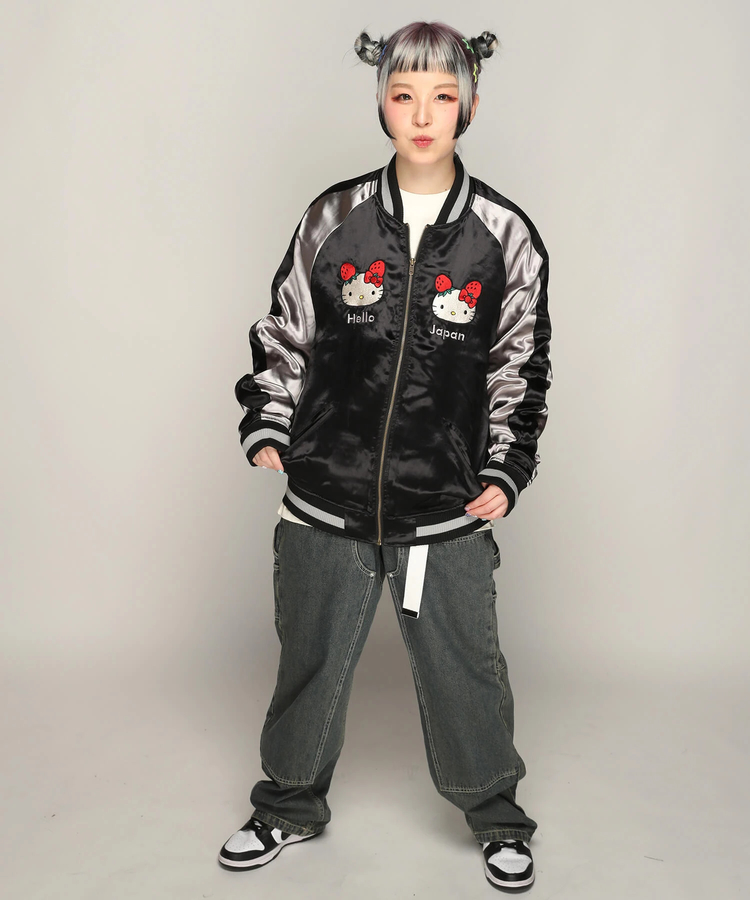 PANDIESTA(パンディエスタ) |SB Hello Kitty LOWBLOW KNUCKLE ICHIGOMAN スカジャン(564404 MENS)