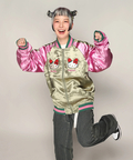 PANDIESTA(パンディエスタ) |SB Hello Kitty LOWBLOW KNUCKLE ICHIGOMAN スカジャン(564404 MENS)