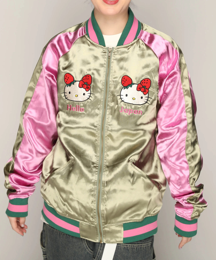PANDIESTA(パンディエスタ) |SB Hello Kitty LOWBLOW KNUCKLE ICHIGOMAN スカジャン(564404 MENS)