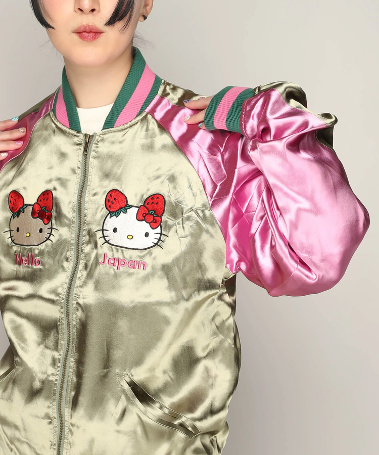 PANDIESTA(パンディエスタ) |SB Hello Kitty LOWBLOW KNUCKLE ICHIGOMAN スカジャン(564404 MENS)