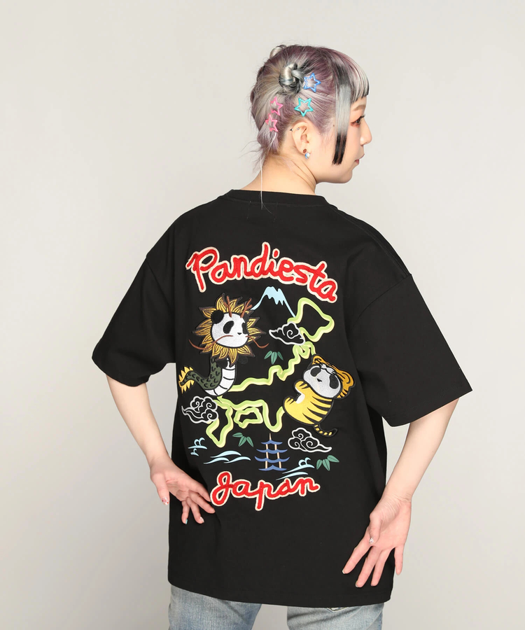 PANDIESTA(パンディエスタ) |SB PANDIESTA なりきり 龍虎 パンダスーベニア Tee(585560 MENS)