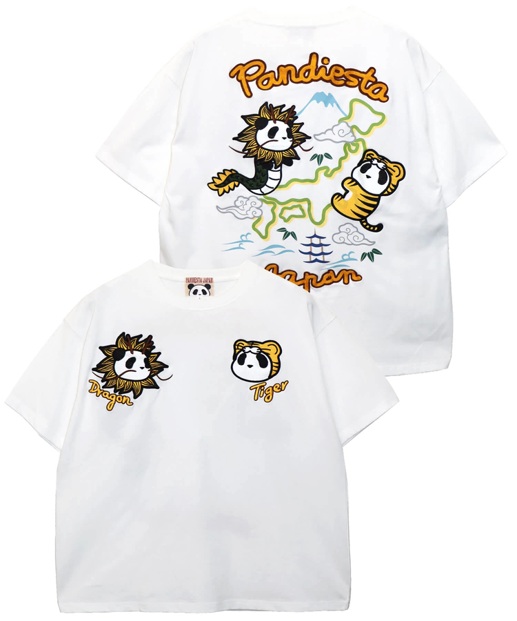 PANDIESTA(パンディエスタ) |SB PANDIESTA なりきり 龍虎 パンダスーベニア Tee(585560 MENS)