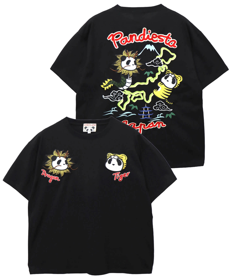 PANDIESTA(パンディエスタ) |SB PANDIESTA なりきり 龍虎 パンダスーベニア Tee(585560 MENS)