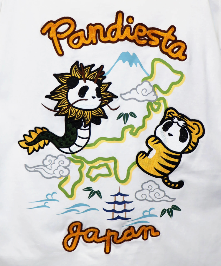 PANDIESTA(パンディエスタ) |SB PANDIESTA なりきり 龍虎 パンダスーベニア Tee(585560 MENS)