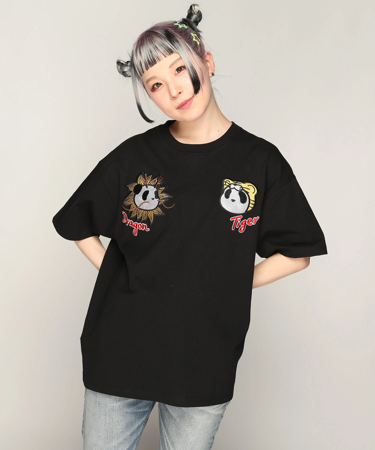 PANDIESTA(パンディエスタ) |SB PANDIESTA なりきり 龍虎 パンダスーベニア Tee(585560 MENS)