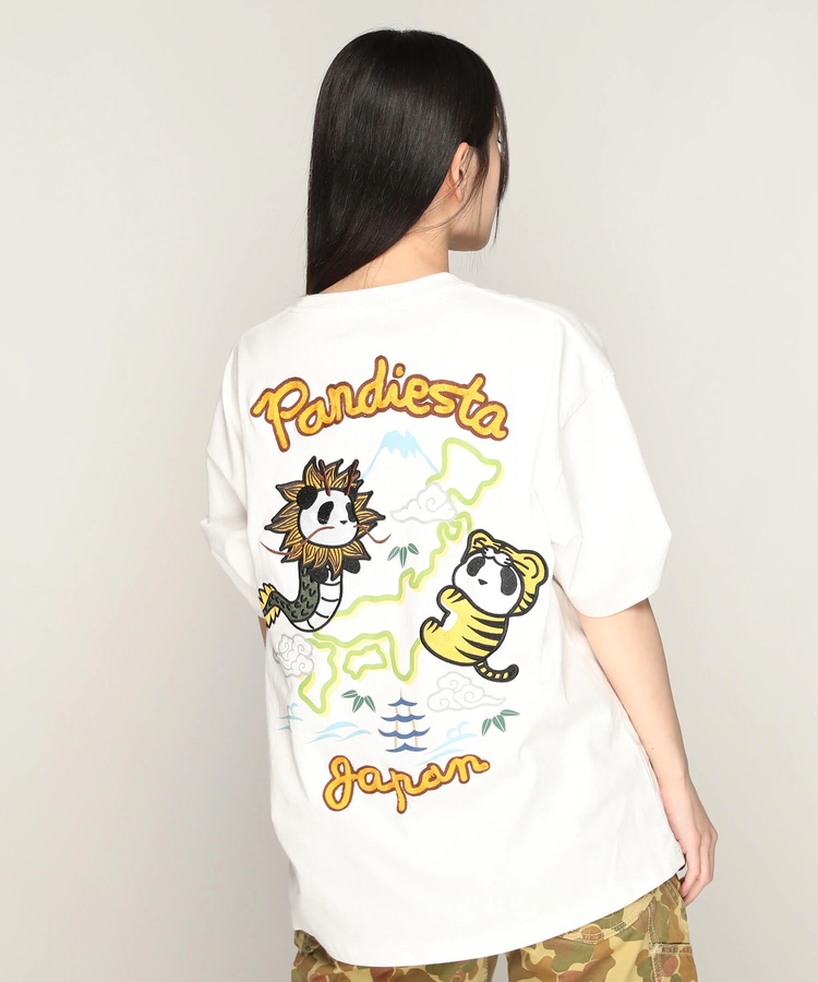 PANDIESTA(パンディエスタ) |SB PANDIESTA なりきり 龍虎 パンダスーベニア Tee(585560 MENS)
