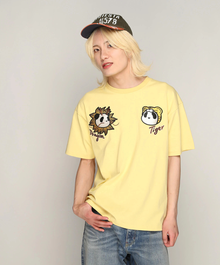 PANDIESTA(パンディエスタ) |SB PANDIESTA なりきり 龍虎 パンダスーベニア Tee(585560 MENS)