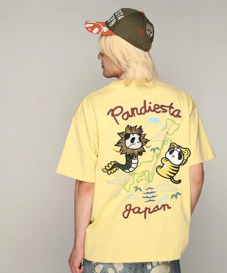 PANDIESTA(パンディエスタ) |SB PANDIESTA なりきり 龍虎 パンダスーベニア Tee(585560 MENS)