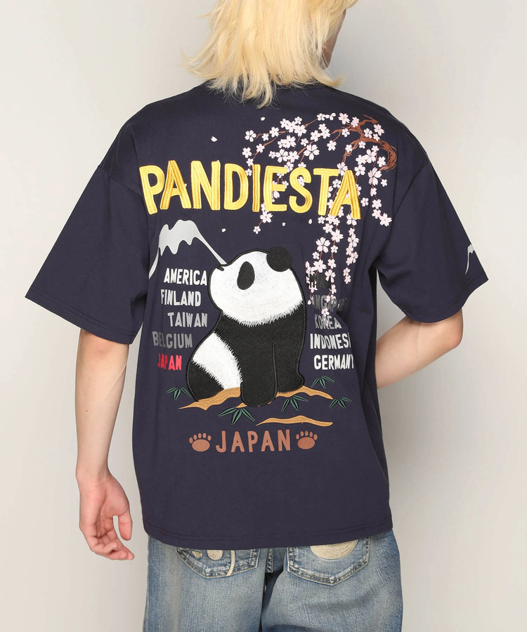 PANDIESTA(パンディエスタ) |SB PANDIESTA お花見 ぱんだ スーベニア Tee(585561 MENS)