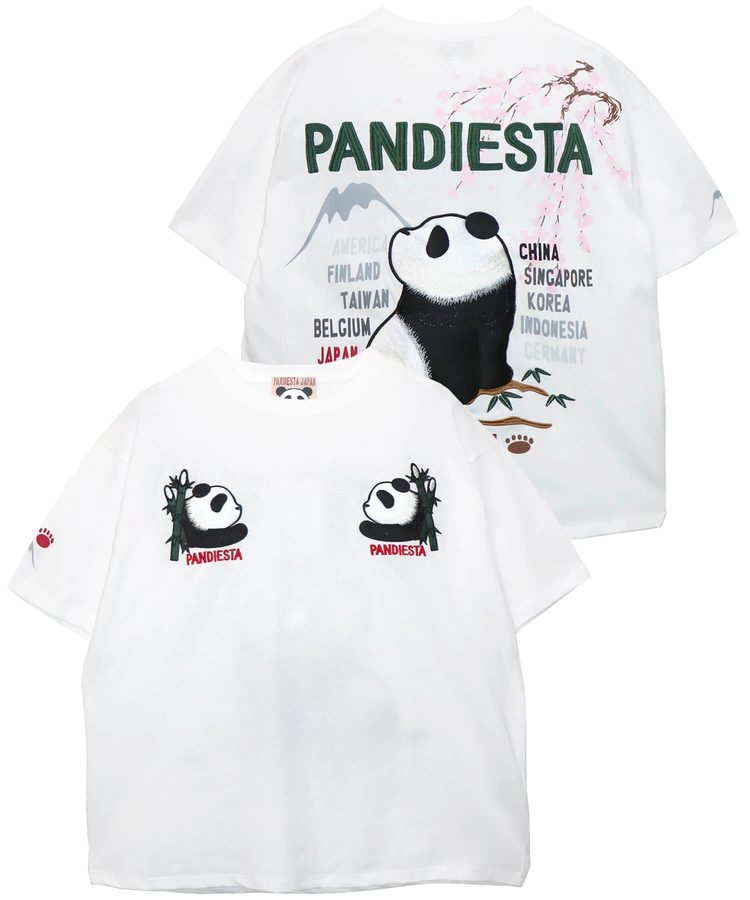 PANDIESTA(パンディエスタ) |SB PANDIESTA お花見 ぱんだ スーベニア Tee(585561 MENS)