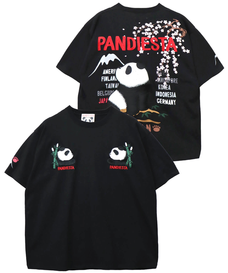 PANDIESTA(パンディエスタ) |SB PANDIESTA お花見 ぱんだ スーベニア Tee(585561 MENS)