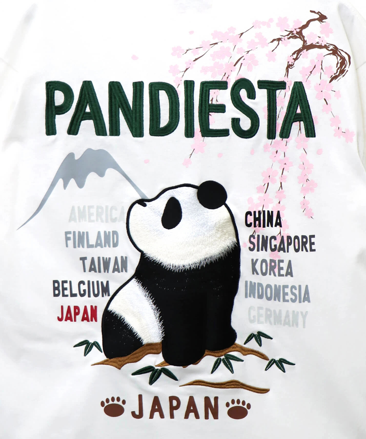 PANDIESTA(パンディエスタ) |SB PANDIESTA お花見 ぱんだ スーベニア Tee(585561 MENS)