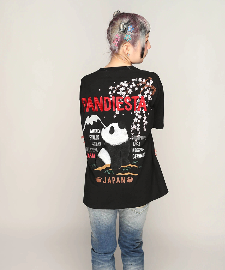 PANDIESTA(パンディエスタ) |SB PANDIESTA お花見 ぱんだ スーベニア Tee(585561 MENS)