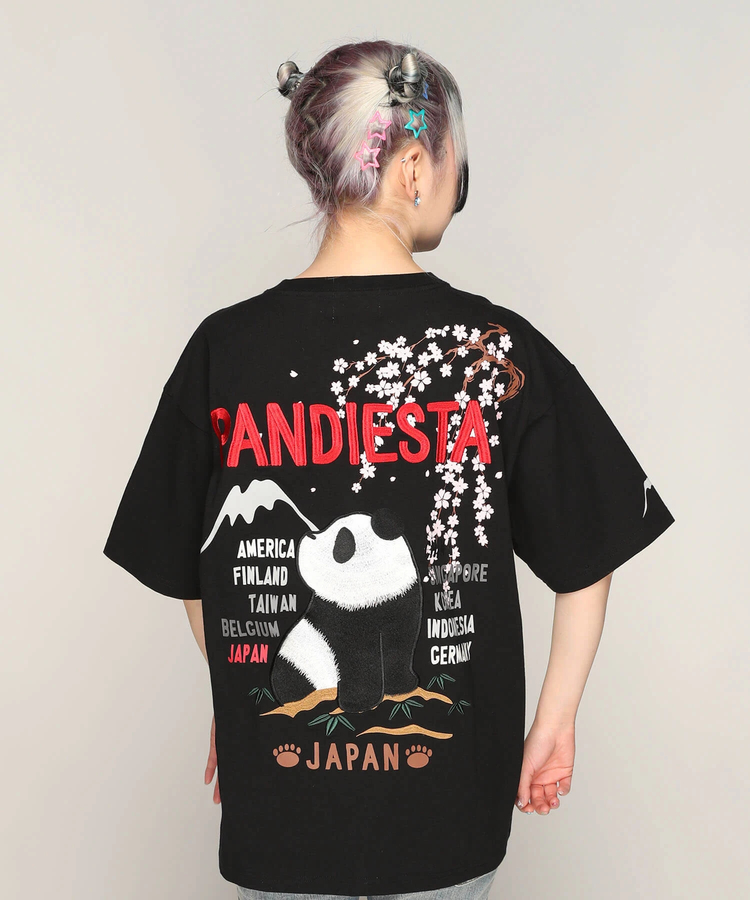 PANDIESTA(パンディエスタ) |SB PANDIESTA お花見 ぱんだ スーベニア Tee(585561 MENS)