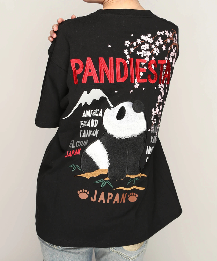 PANDIESTA(パンディエスタ) |SB PANDIESTA お花見 ぱんだ スーベニア Tee(585561 MENS)