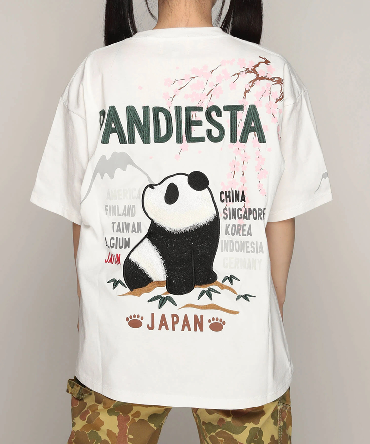 PANDIESTA(パンディエスタ) |SB PANDIESTA お花見 ぱんだ スーベニア Tee(585561 MENS)