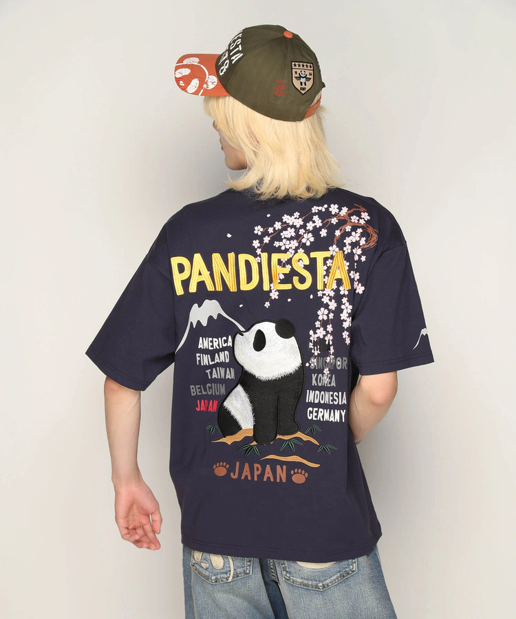 PANDIESTA(パンディエスタ) |SB PANDIESTA お花見 ぱんだ スーベニア Tee(585561 MENS)