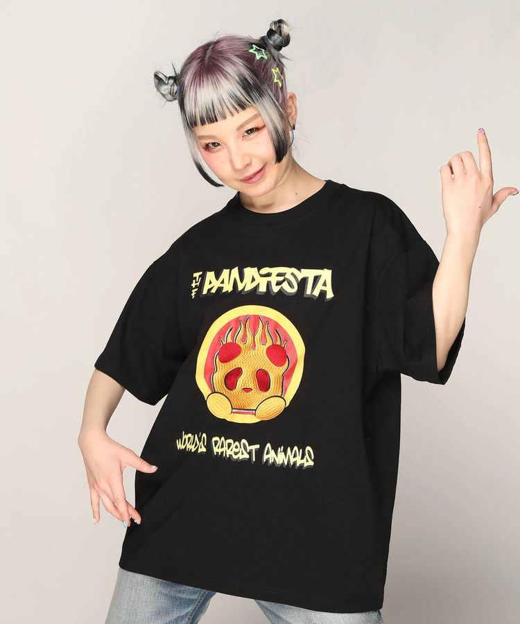 PANDIESTA(パンディエスタ) |SB PANDIESTA PUNK PANDA アジアツアー Tee(585562 MENS)