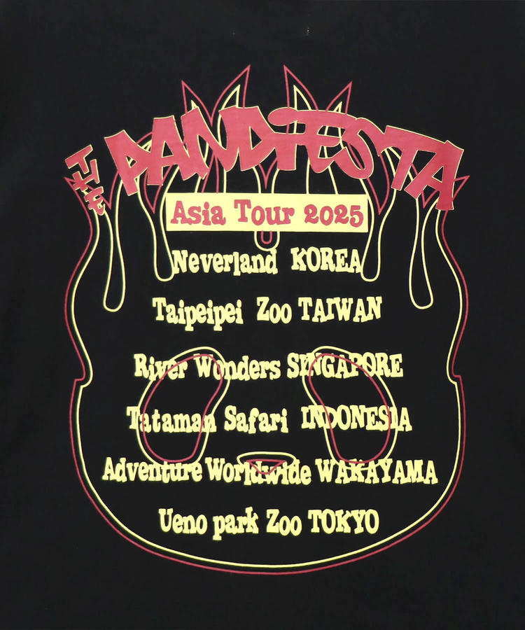 PANDIESTA(パンディエスタ) |SB PANDIESTA PUNK PANDA アジアツアー Tee(585562 MENS)