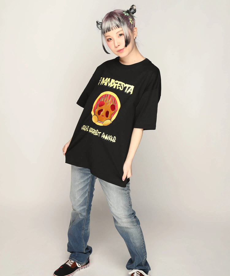 PANDIESTA(パンディエスタ) |SB PANDIESTA PUNK PANDA アジアツアー Tee(585562 MENS)