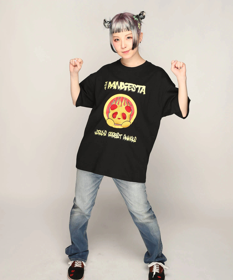 PANDIESTA(パンディエスタ) |SB PANDIESTA PUNK PANDA アジアツアー Tee(585562 MENS)