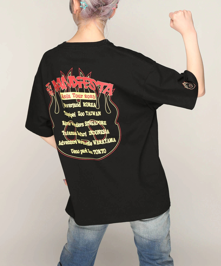 PANDIESTA(パンディエスタ) |SB PANDIESTA PUNK PANDA アジアツアー Tee(585562 MENS)