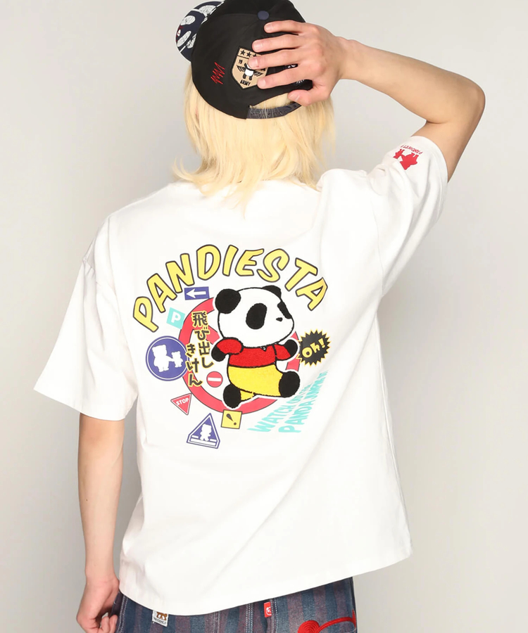 PANDIESTA(パンディエスタ) |SB PANDIESTA キケン！飛び出しぱんだ Tee(585566 MENS)