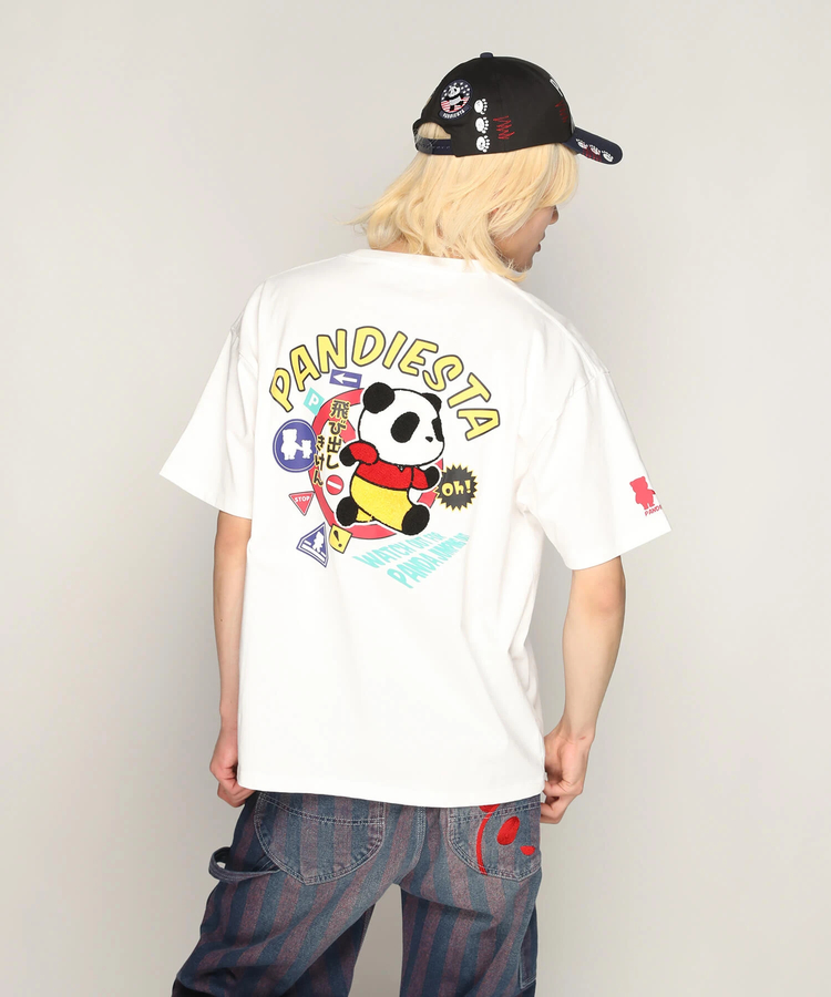 PANDIESTA(パンディエスタ) |SB PANDIESTA キケン！飛び出しぱんだ Tee(585566 MENS)