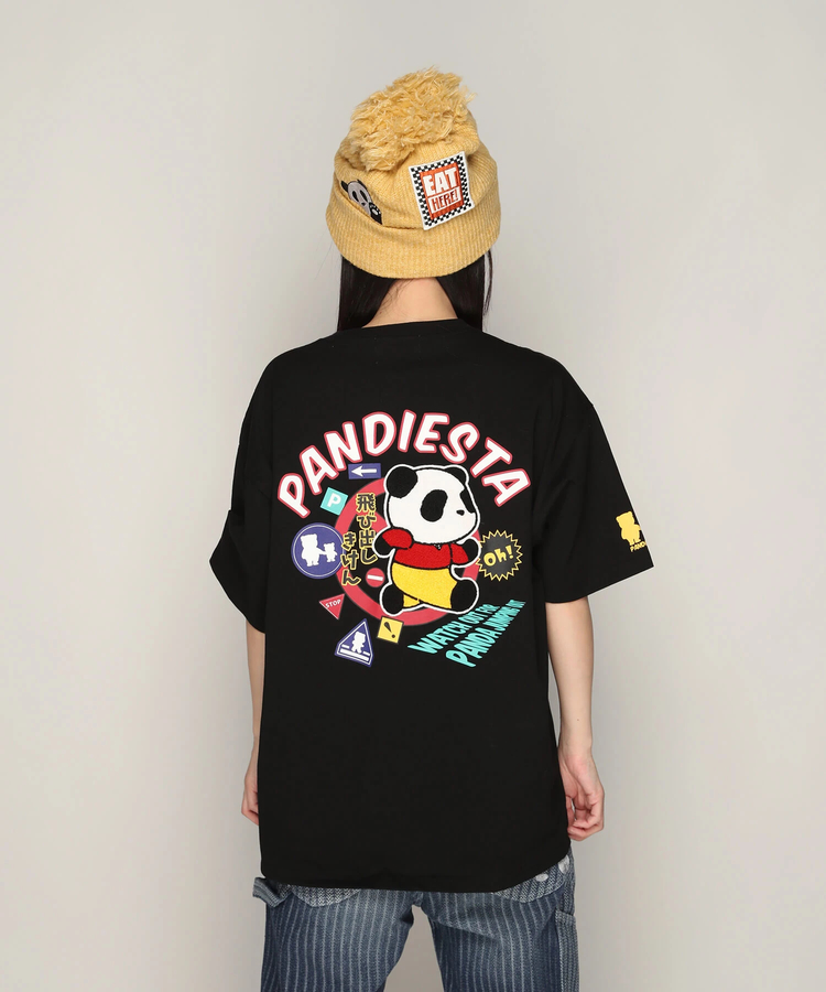 PANDIESTA(パンディエスタ) |SB PANDIESTA キケン！飛び出しぱんだ Tee(585566 MENS)