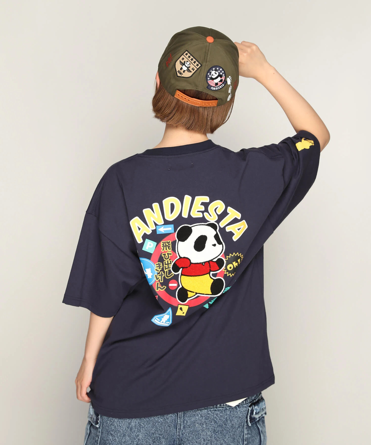 PANDIESTA(パンディエスタ) |SB PANDIESTA キケン！飛び出しぱんだ Tee(585566 MENS)