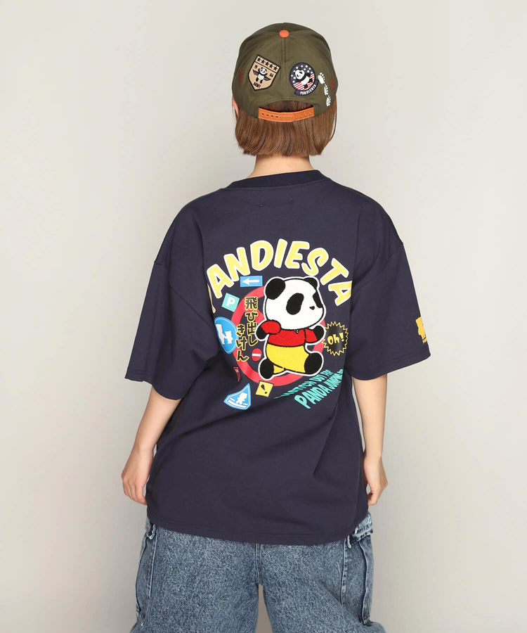 PANDIESTA(パンディエスタ) |SB PANDIESTA キケン！飛び出しぱんだ Tee(585566 MENS)