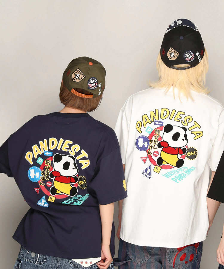 PANDIESTA(パンディエスタ) |SB PANDIESTA キケン！飛び出しぱんだ Tee(585566 MENS)