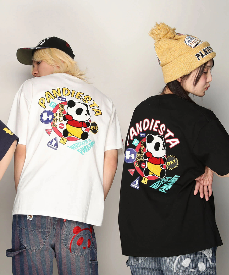 PANDIESTA(パンディエスタ) |SB PANDIESTA キケン！飛び出しぱんだ Tee(585566 MENS)