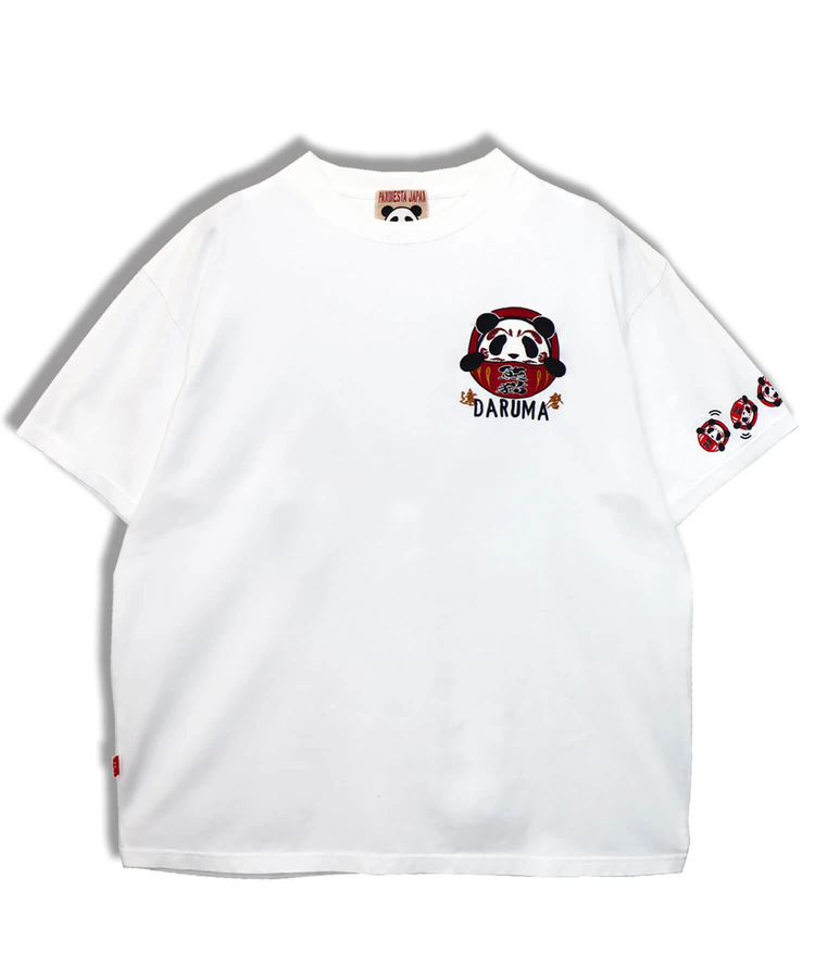PANDIESTA(パンディエスタ) |SB 熊猫印 熊猫 大吉 達磨 刺繍 Tee(585860 MENS)