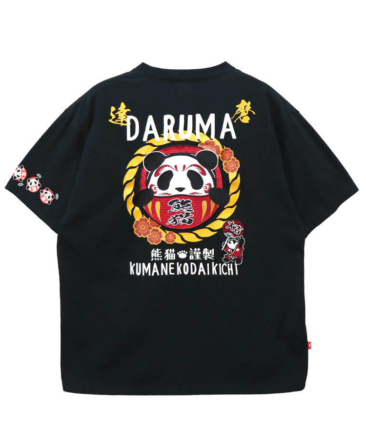 PANDIESTA(パンディエスタ) |SB 熊猫印 熊猫 大吉 達磨 刺繍 Tee(585860 MENS)