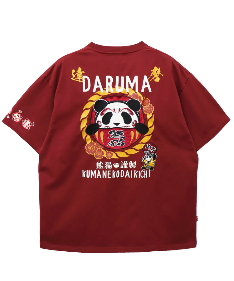 PANDIESTA(パンディエスタ) |SB 熊猫印 熊猫 大吉 達磨 刺繍 Tee(585860 MENS)