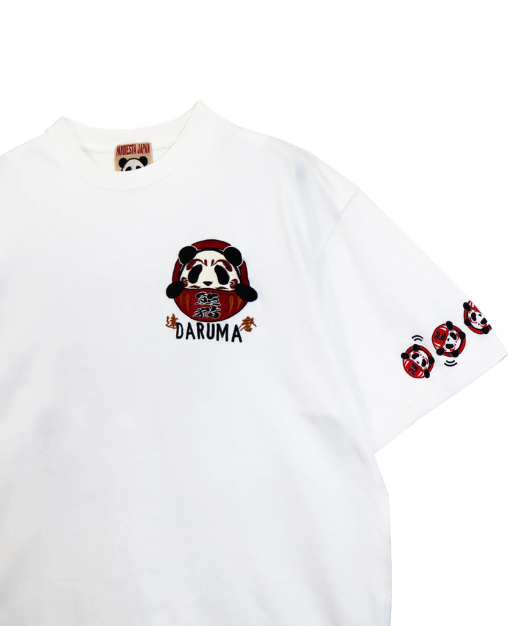 PANDIESTA(パンディエスタ) |SB 熊猫印 熊猫 大吉 達磨 刺繍 Tee(585860 MENS)