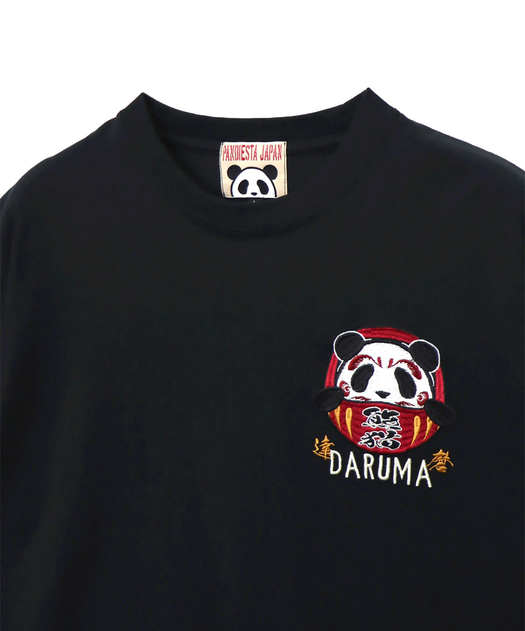 PANDIESTA(パンディエスタ) |SB 熊猫印 熊猫 大吉 達磨 刺繍 Tee(585860 MENS)