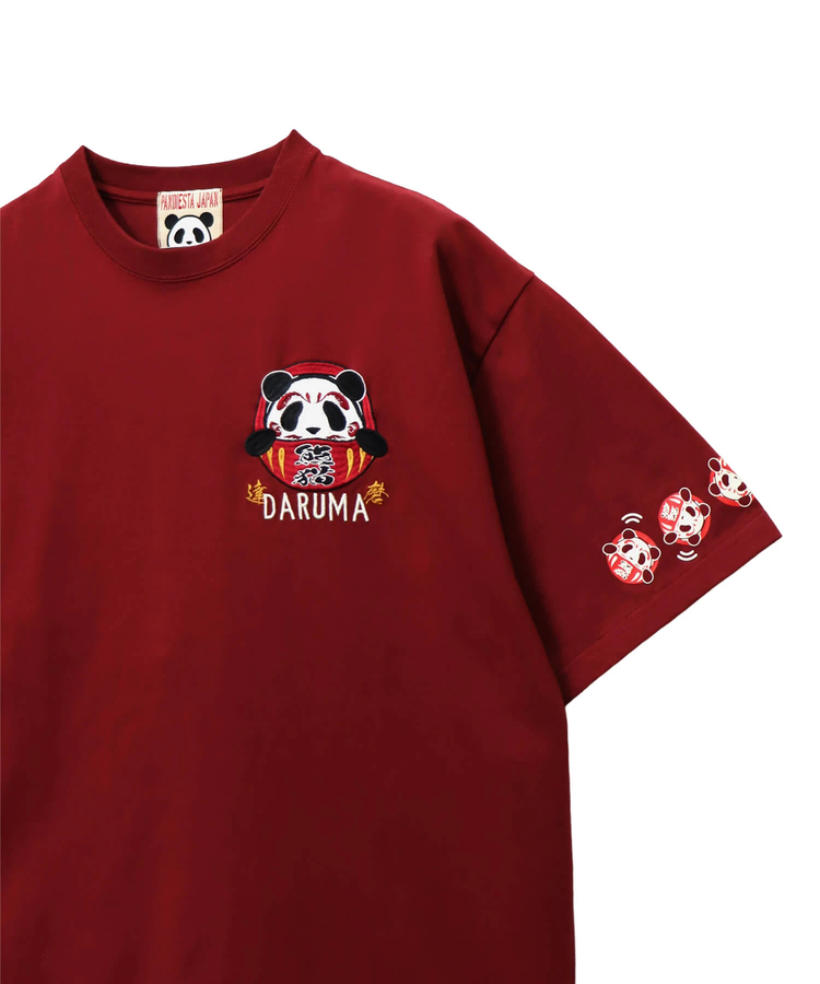 PANDIESTA(パンディエスタ) |SB 熊猫印 熊猫 大吉 達磨 刺繍 Tee(585860 MENS)