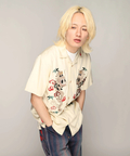 PANDIESTA(パンディエスタ) |SB 熊猫謹製 パンドラゴン 総刺繍 オープン シャツ(585202 MENS)