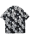 PANDIESTA(パンディエスタ) |SB 熊猫謹製 くまねこ楽団 レーヨン アロハ シャツ(585203 MENS)